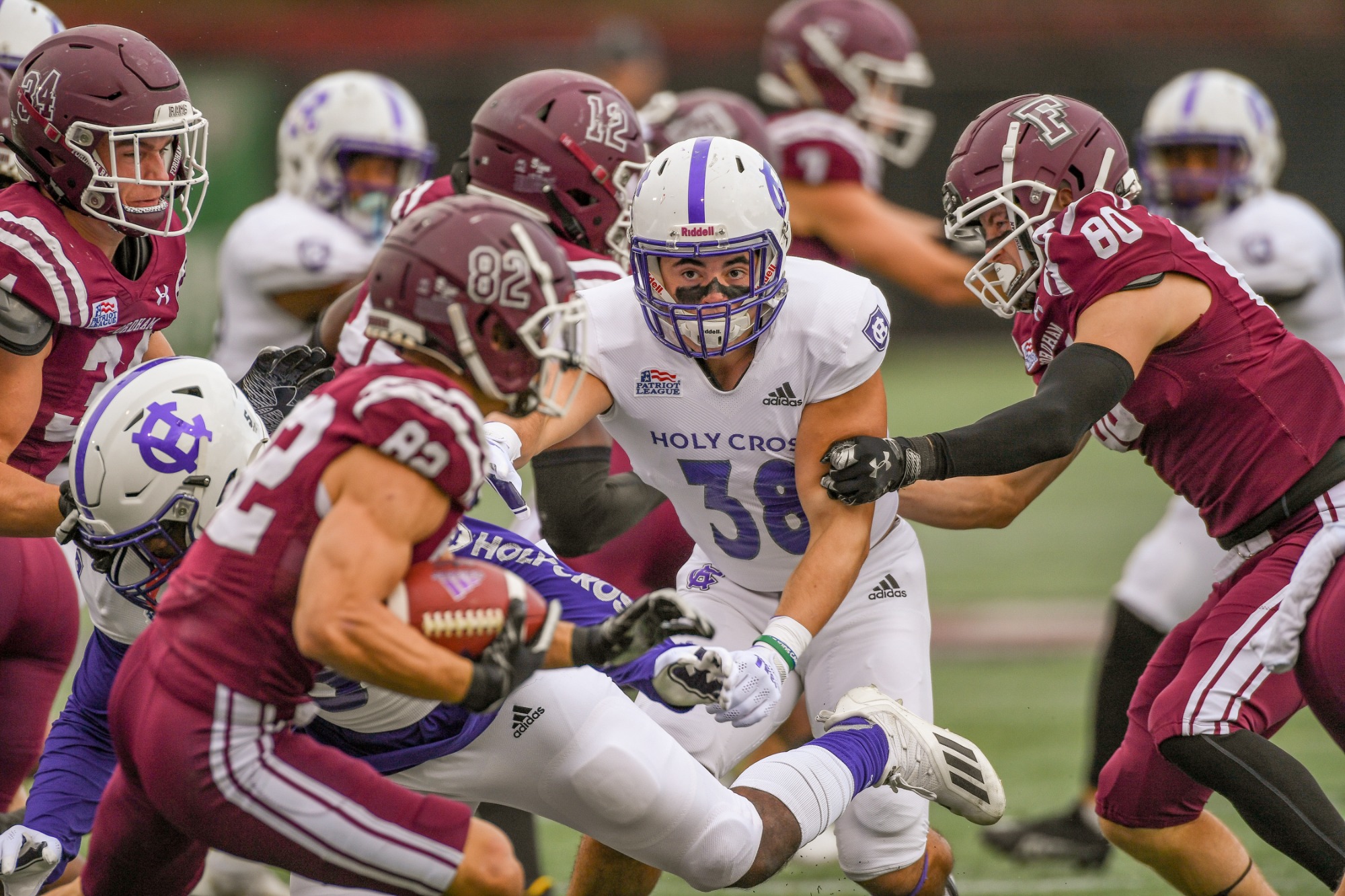 Frankie Monte 2023 Football Holy Cross Athletics