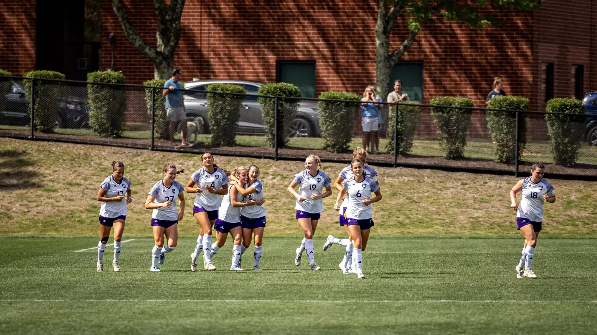Riley Grable Goal Celebration