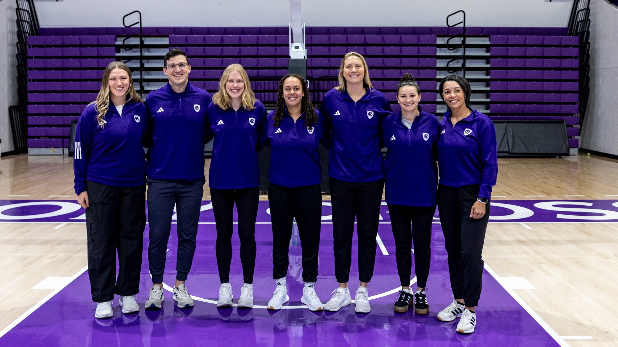 2025-26 Women's Basketball Full Staff Photo