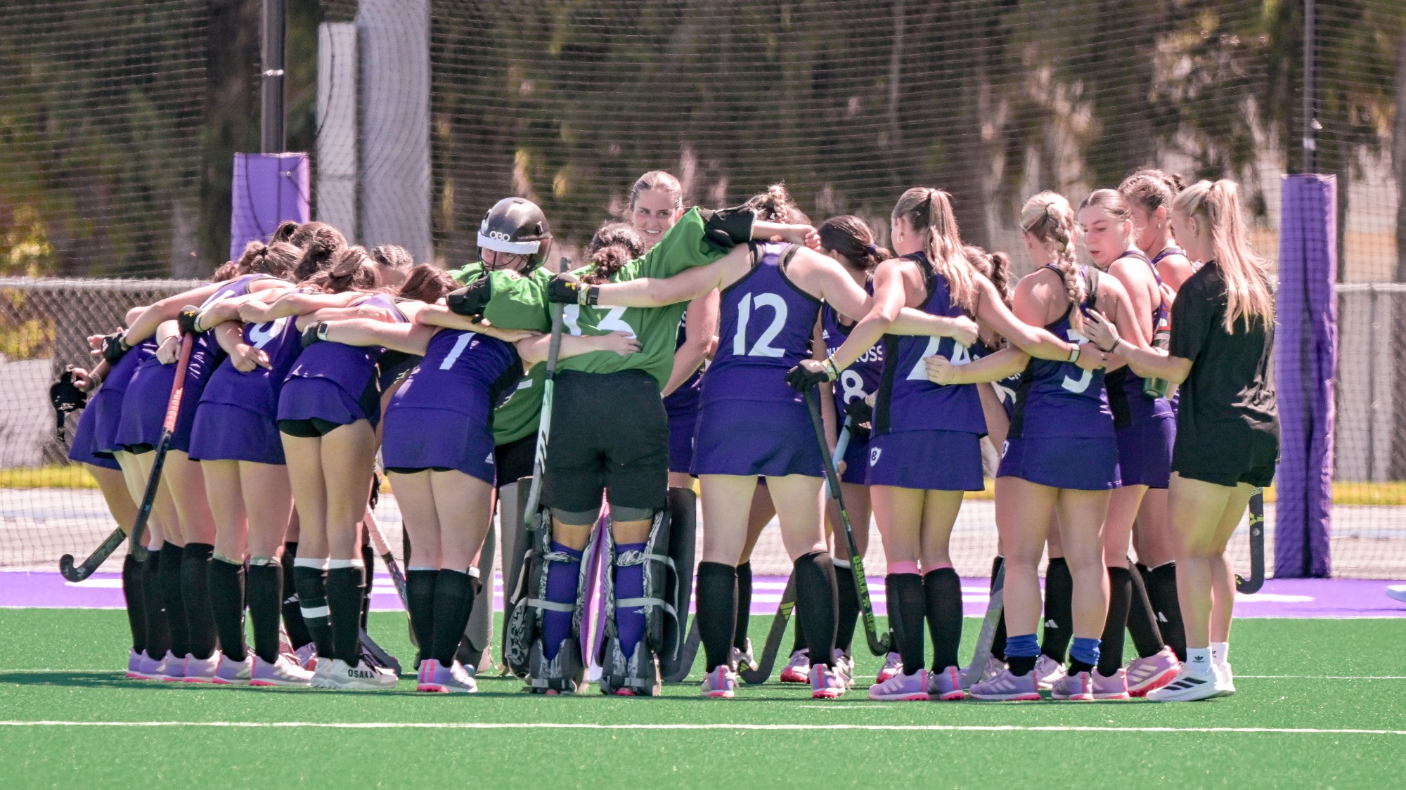 Field hockey defeated Merrimack, 7-0, at home on Aug. 31.