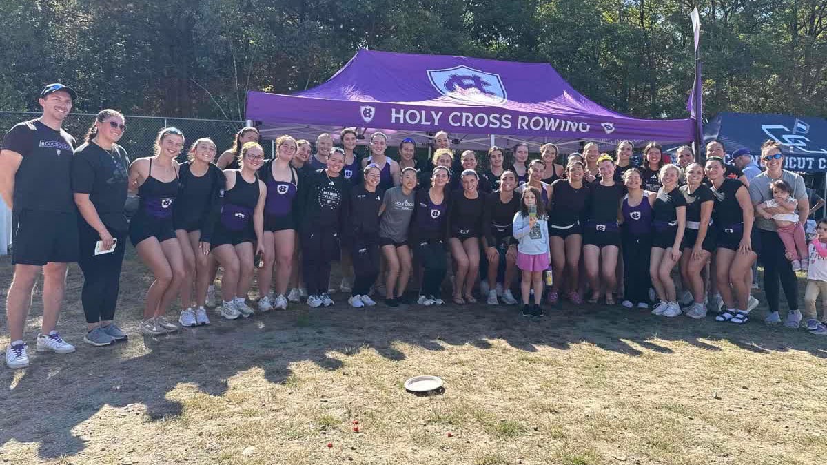 The women's rowing Varsity 4+ finished 11th at the Head of the Charles on Oct. 18, the best finish in program history.