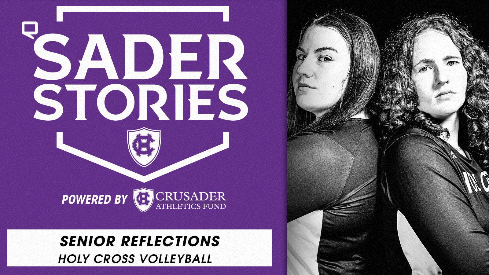 Holy Cross Volleyball Senior Day