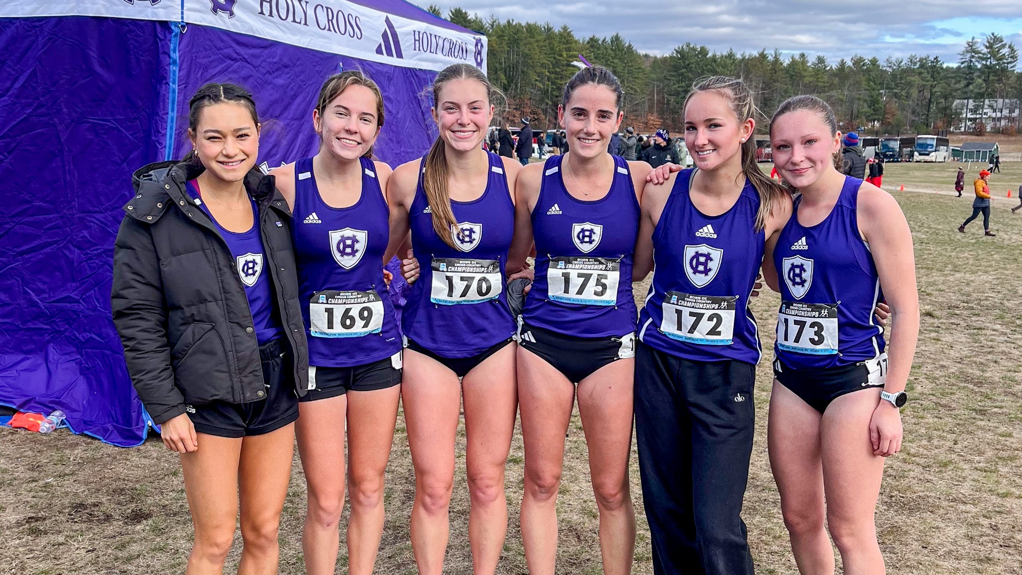 Women's XC Team at 2025 NCAA Northeast Regional