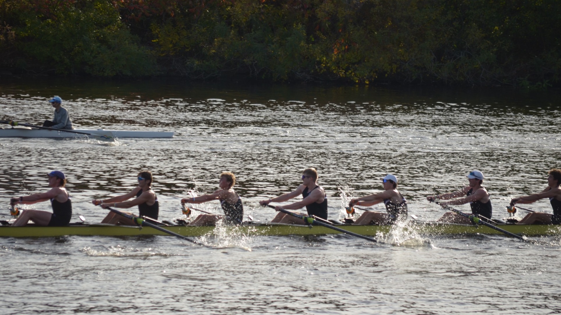 Men's rowing at the Head of the Charles