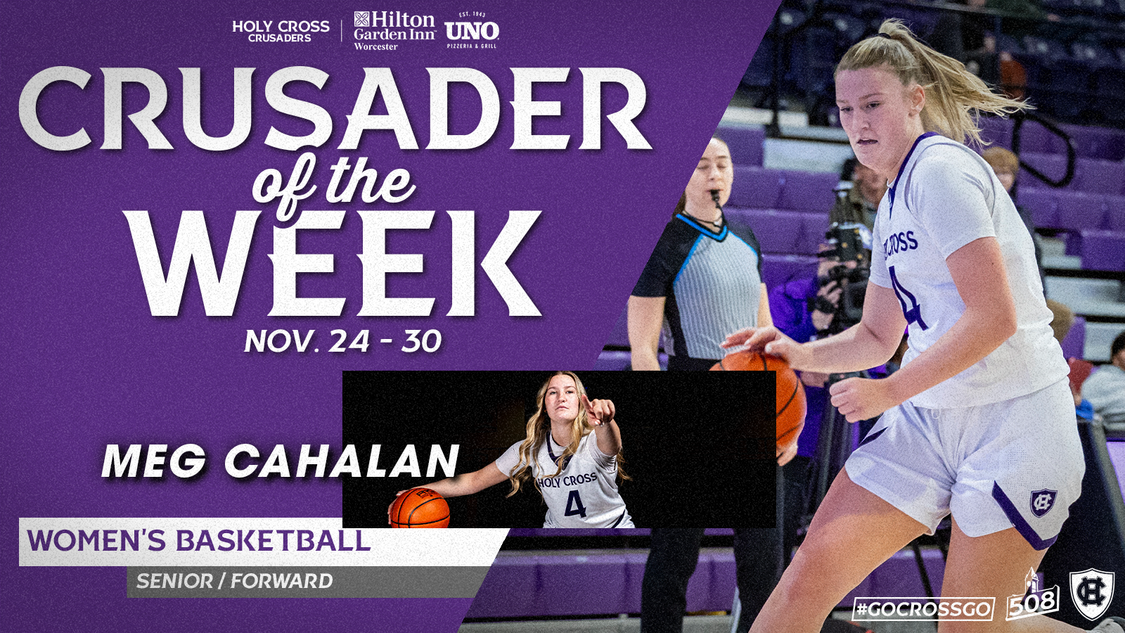 Cahalan Crusader of the Week