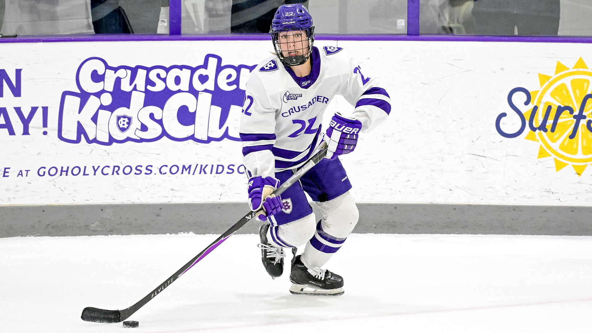 Hannah Deck in action against Maine.