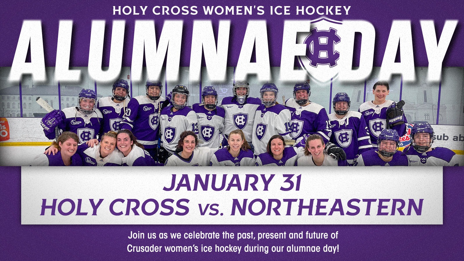 Holy Cross Women's Ice Hockey Alumnae Day
