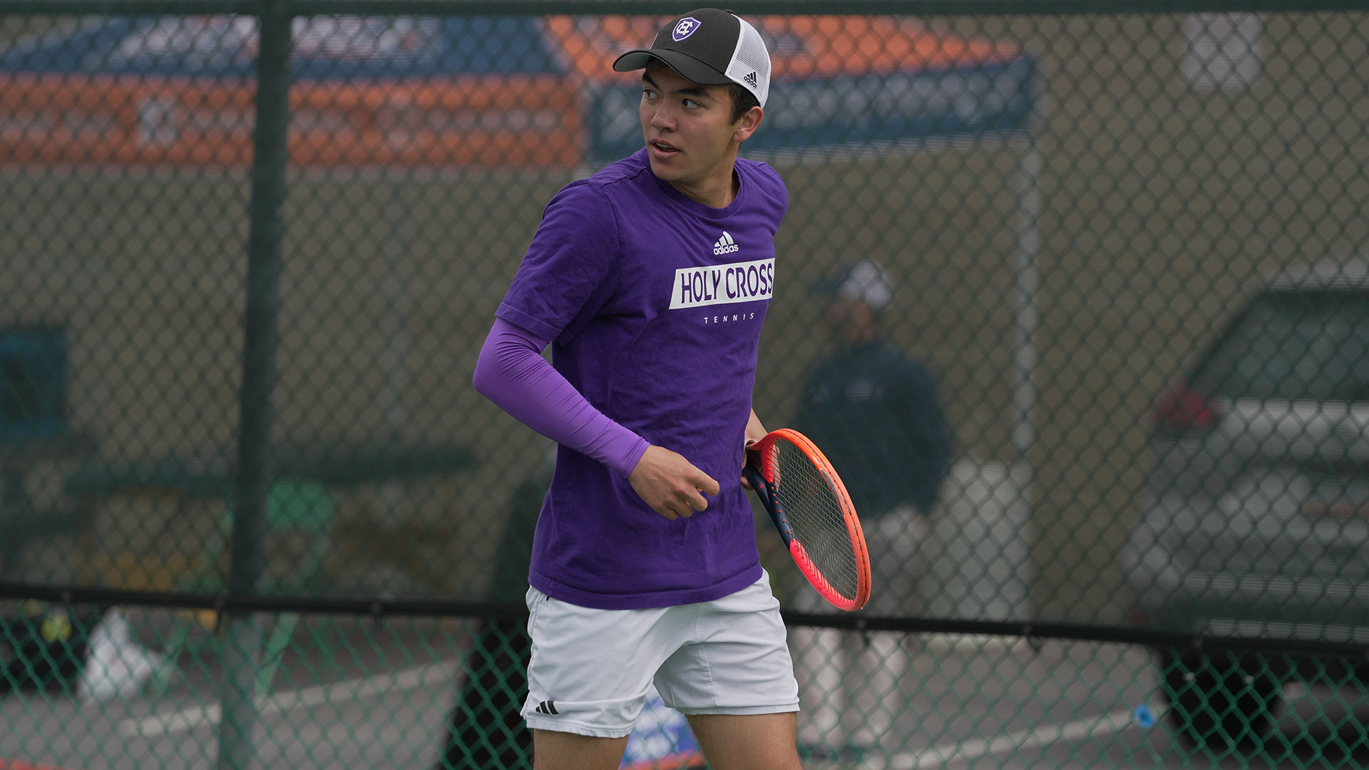 Patrick Ling during the match against Lehigh in the Patriot League quarterfinals.