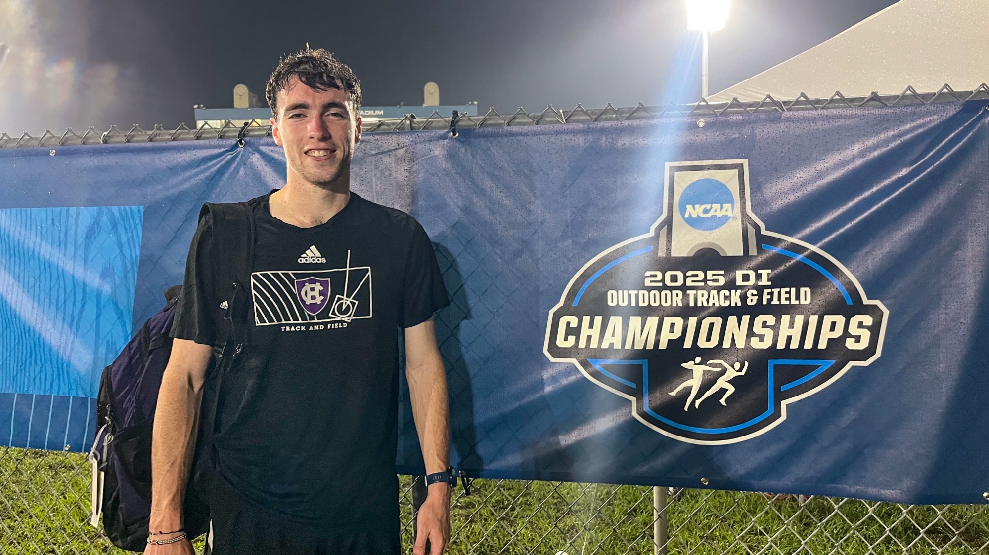 Junior captain Liam Lyons qualified for the NCAA East Regional First Round hosted by UNF in Jacksonville, Fla. on May 28. He placed 42nd in the 1500m with a time of 3.46.63.