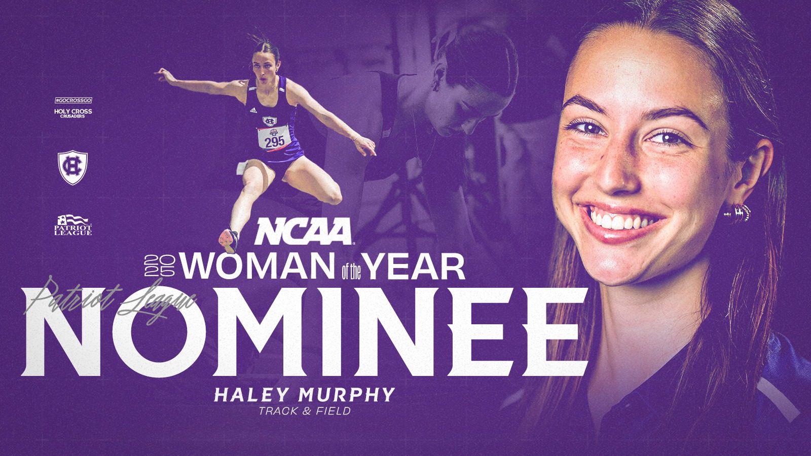 Haley Murphy 2025 Patriot League’s Nominees for NCAA Woman of the Year 