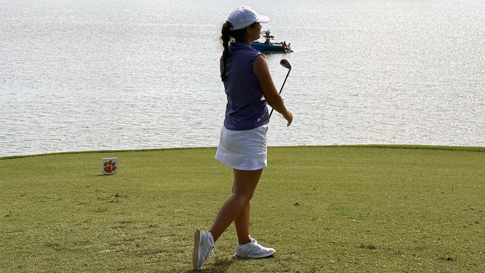 Sophie Quinones in action at the Tiger Classic