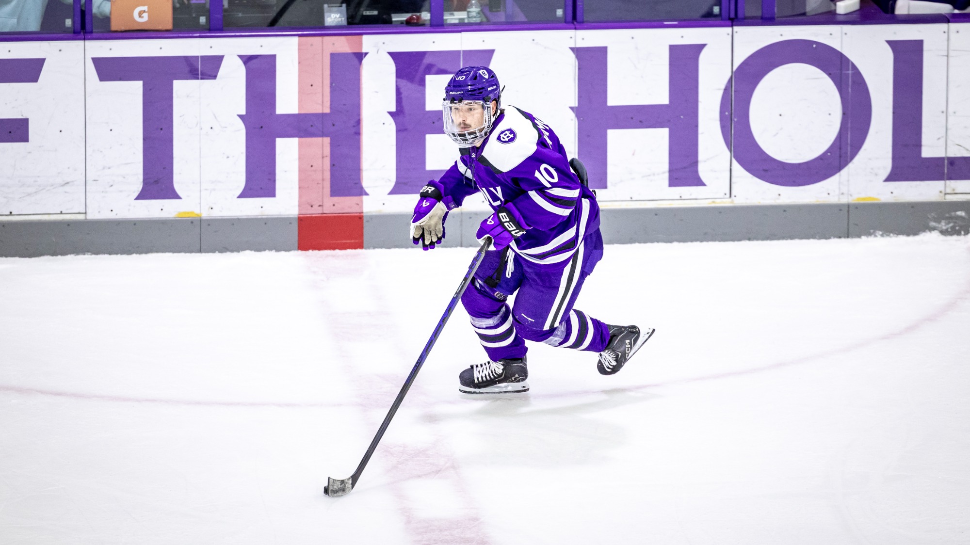 Men's ice hockey hosted Merrimack on Saturday, Jan. 10.