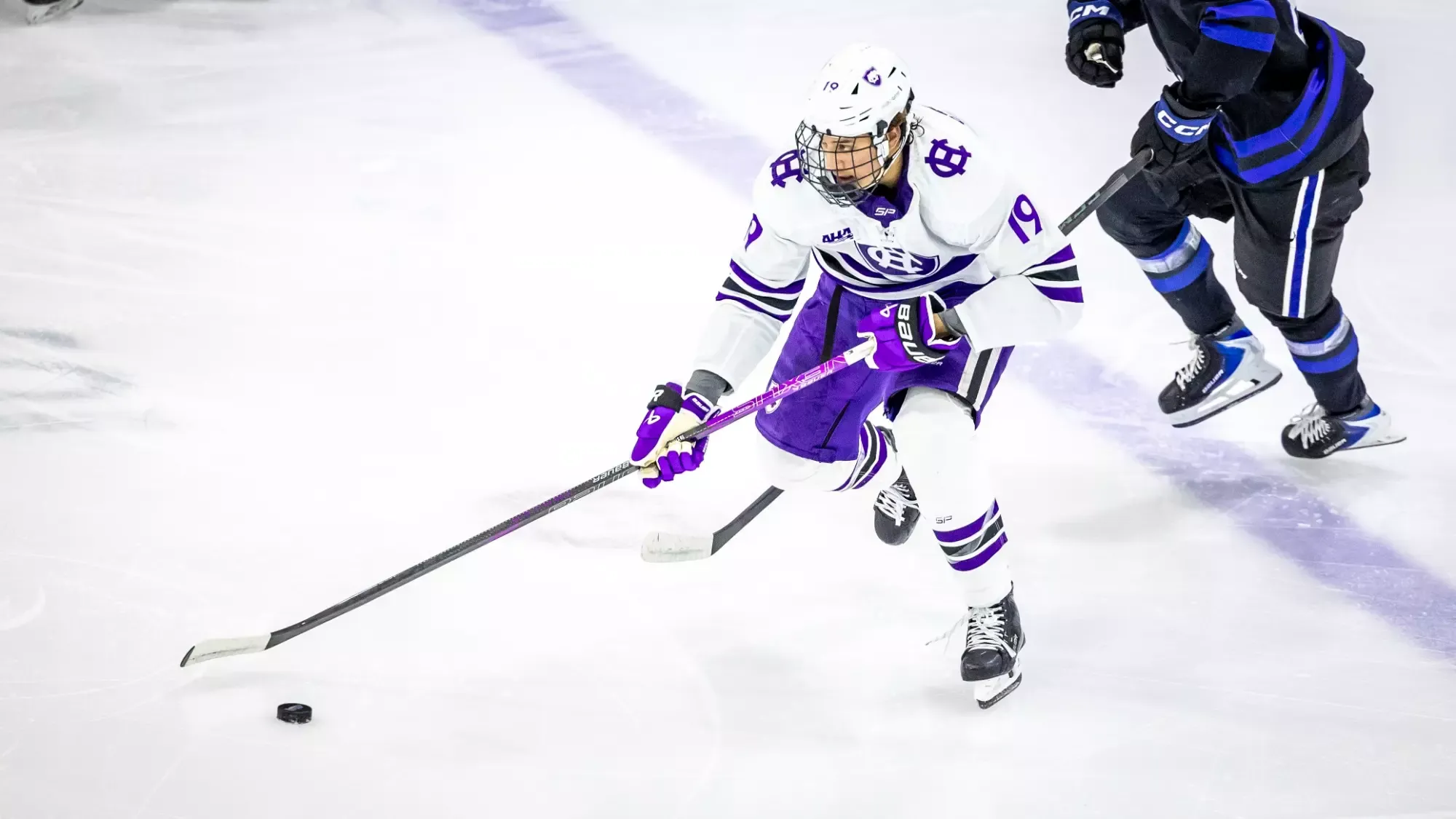 Men's ice hockey hosted Bentley on Saturday, Jan. 3.