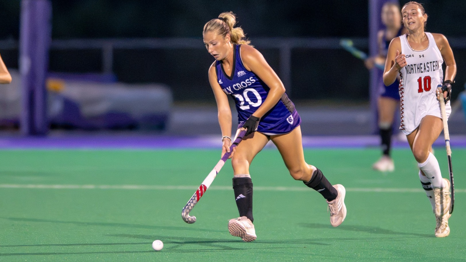 Abby Kent runs with the ball