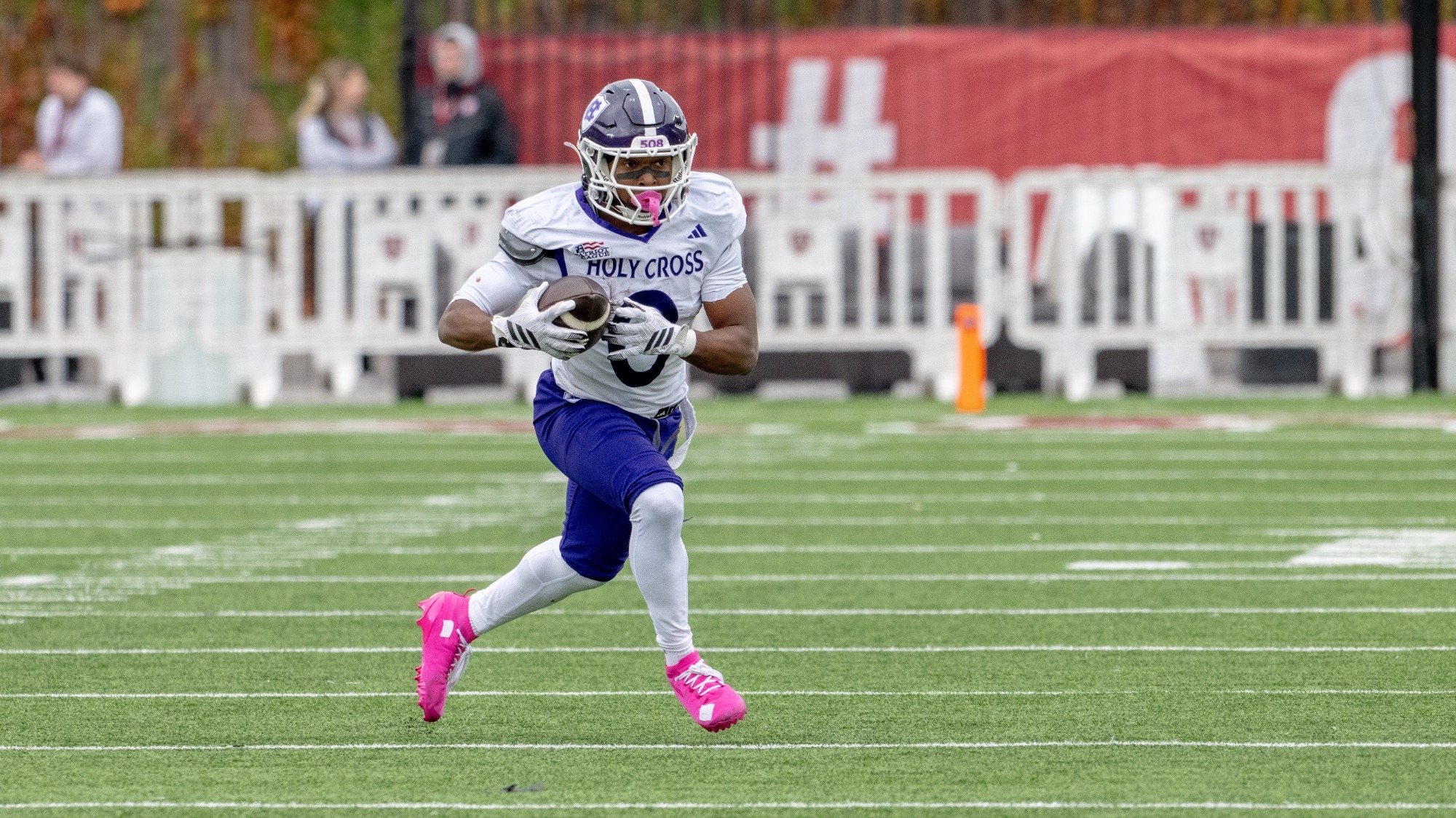 Joseph Williams running the ball