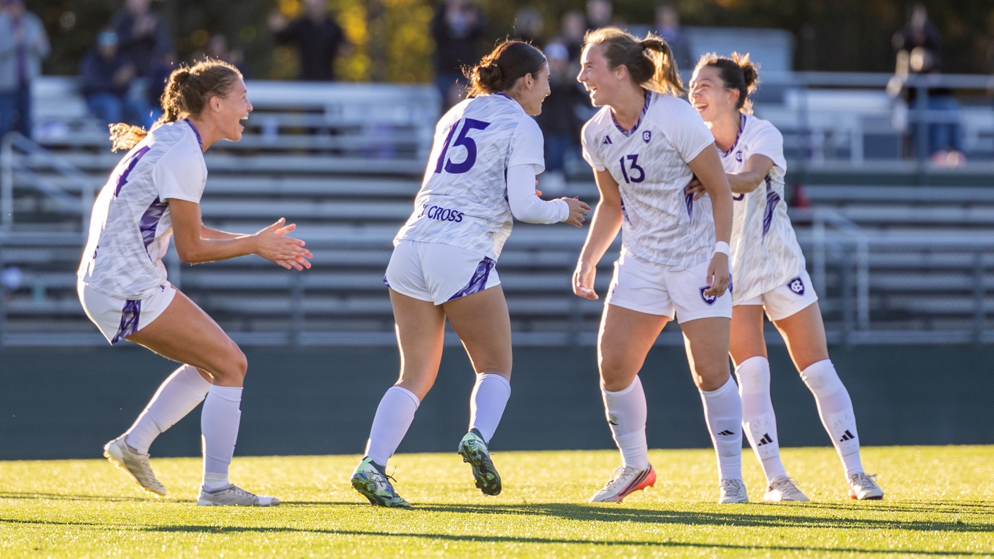 Halligan goal celebration vs BU