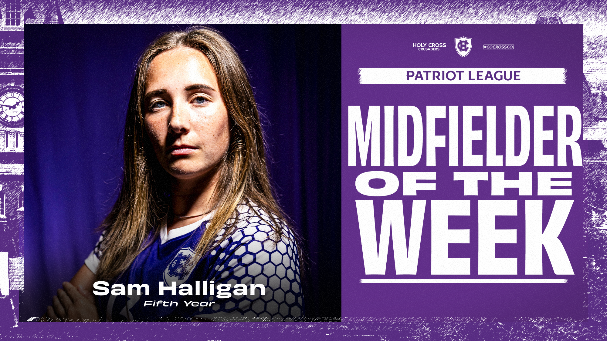 Halligan Midfielder of the week