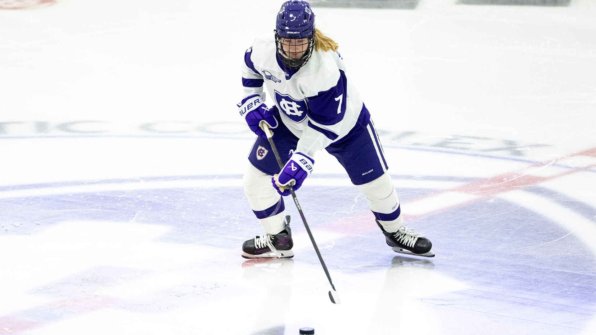 Skyler Sharfman in action against Delaware