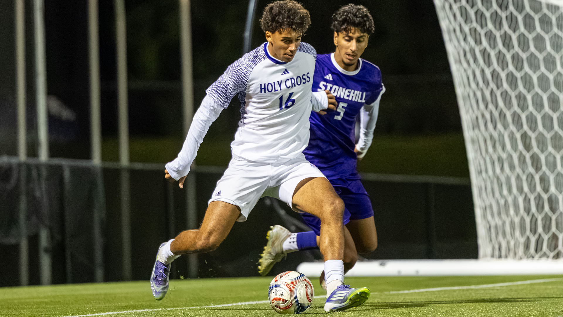 James Ferraro in action against Stonehill