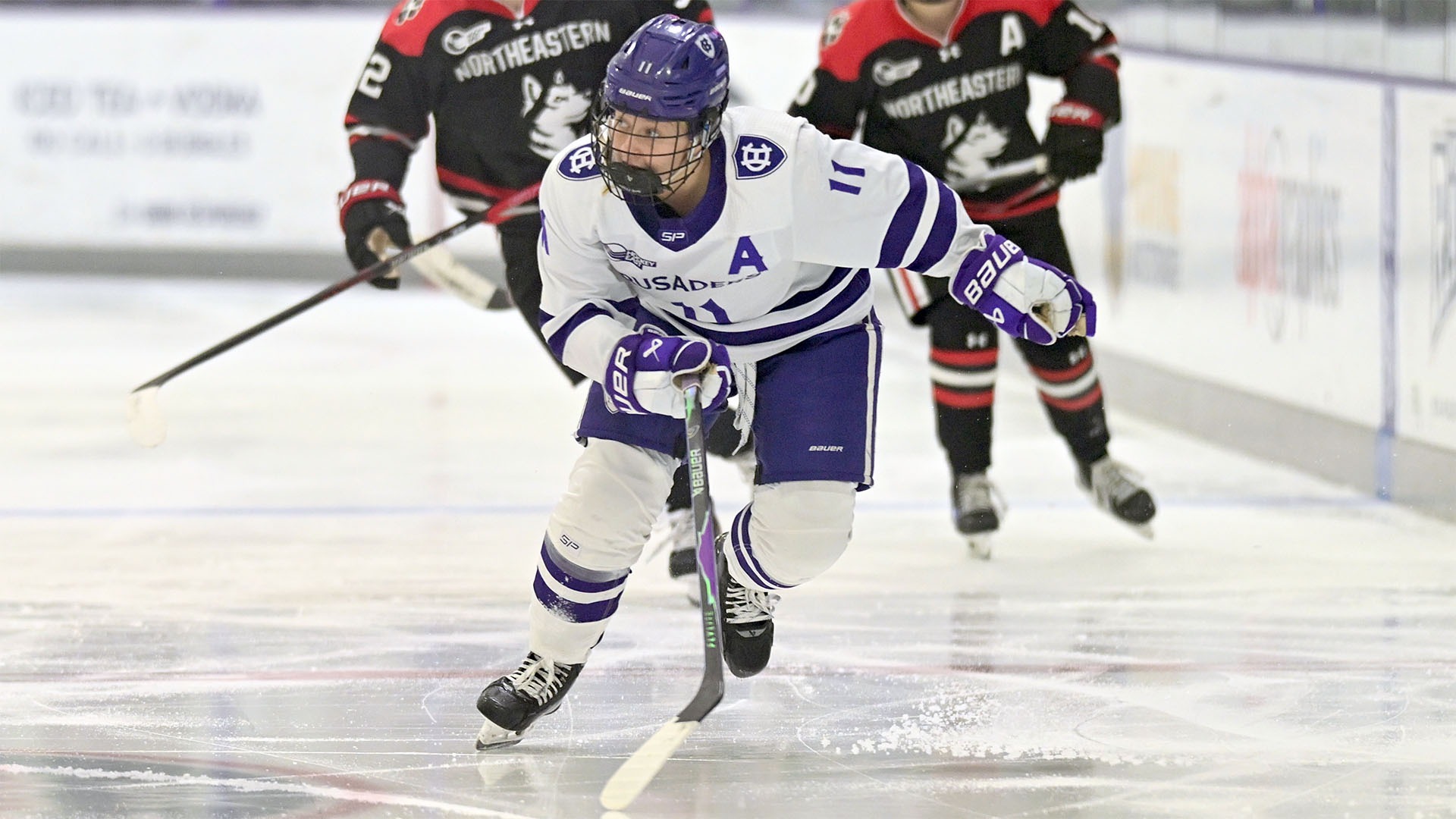 Alexia Moreau against Northeastern