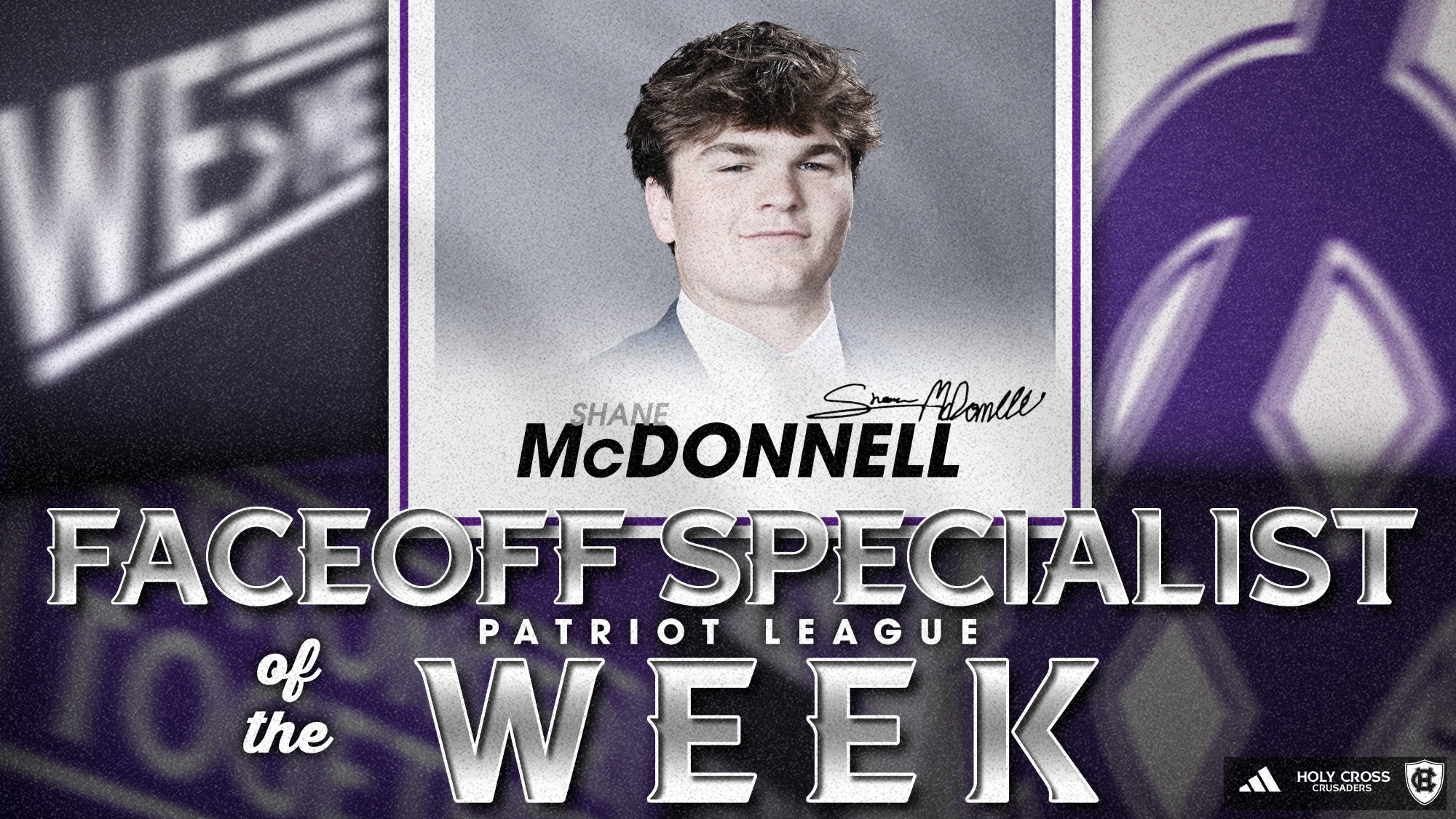 Shane McDonnell named PL Faceoff Specialist of the Week
