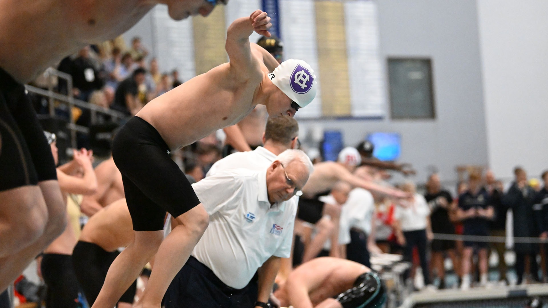 200-yard medley relay at the Patriot League Championship