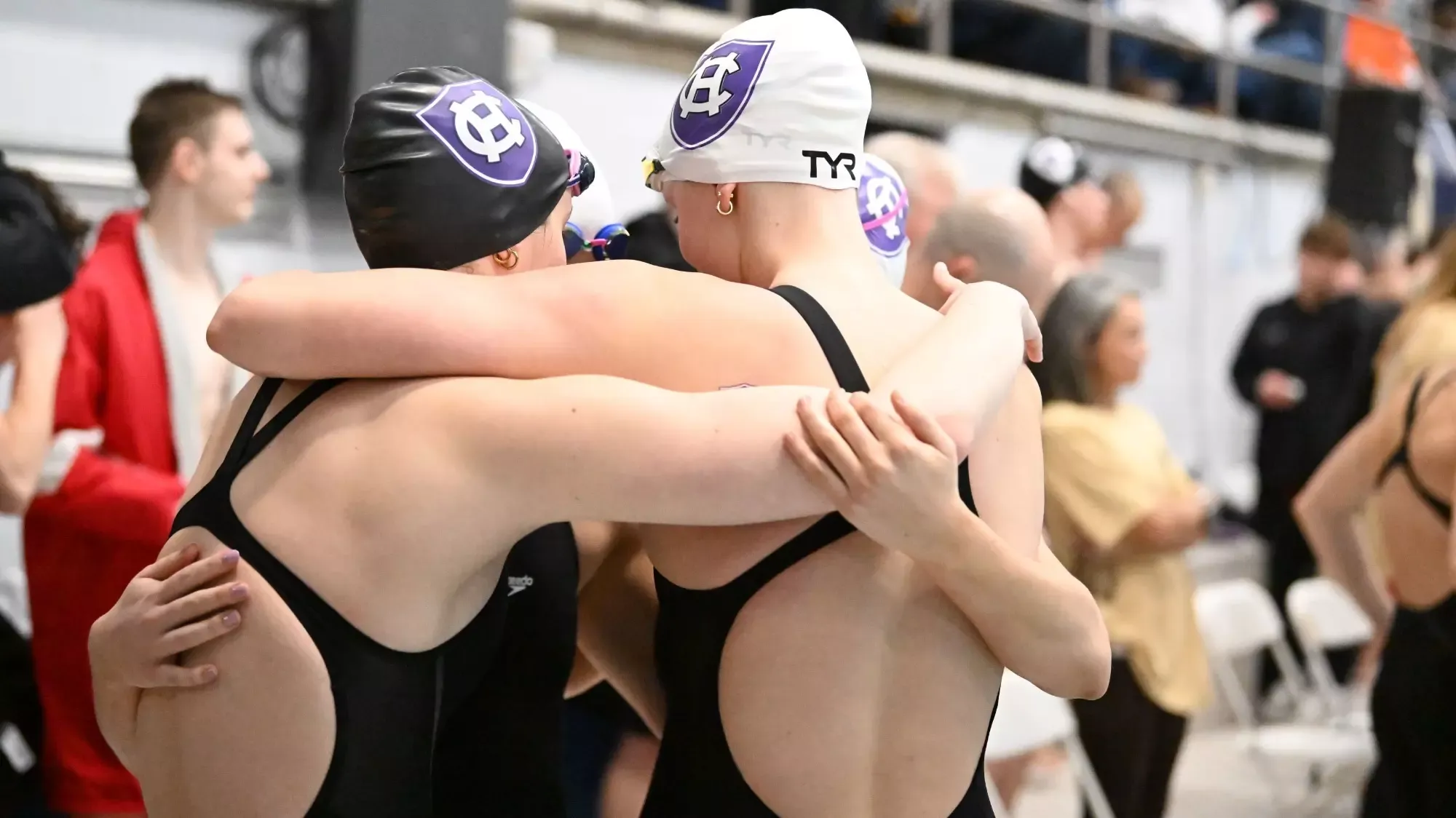 200-yard medley relay team at the Patriot League Championship