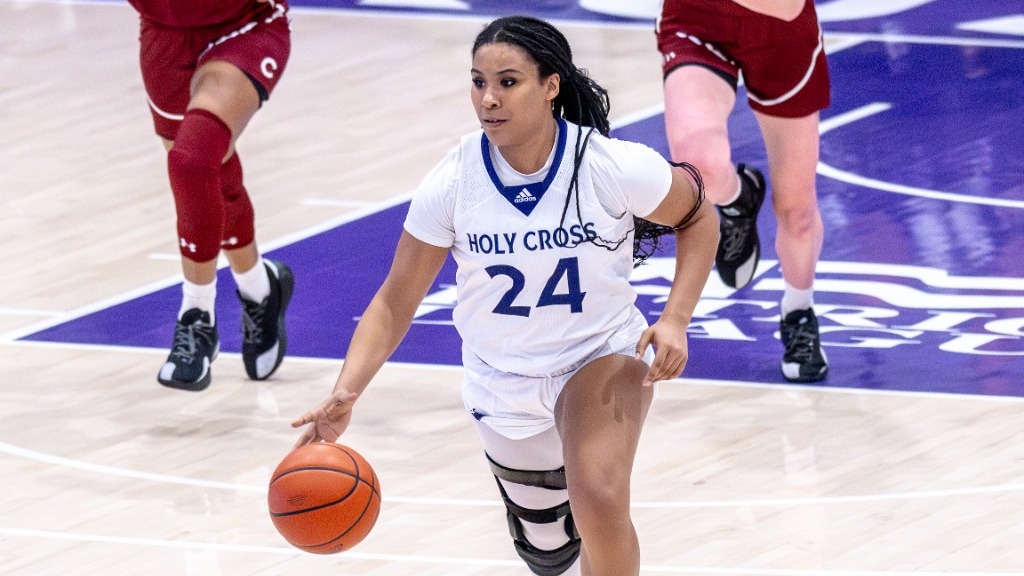 Foreman dribbling vs Colgate PLQF