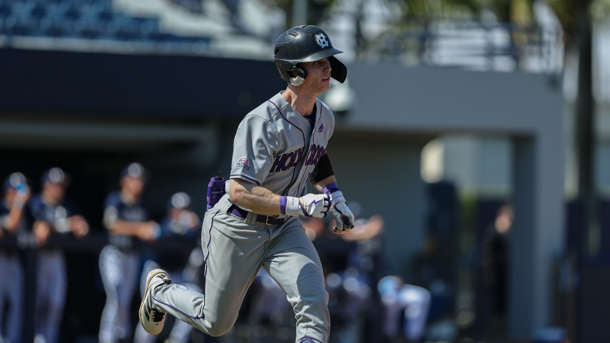 Royer running to first