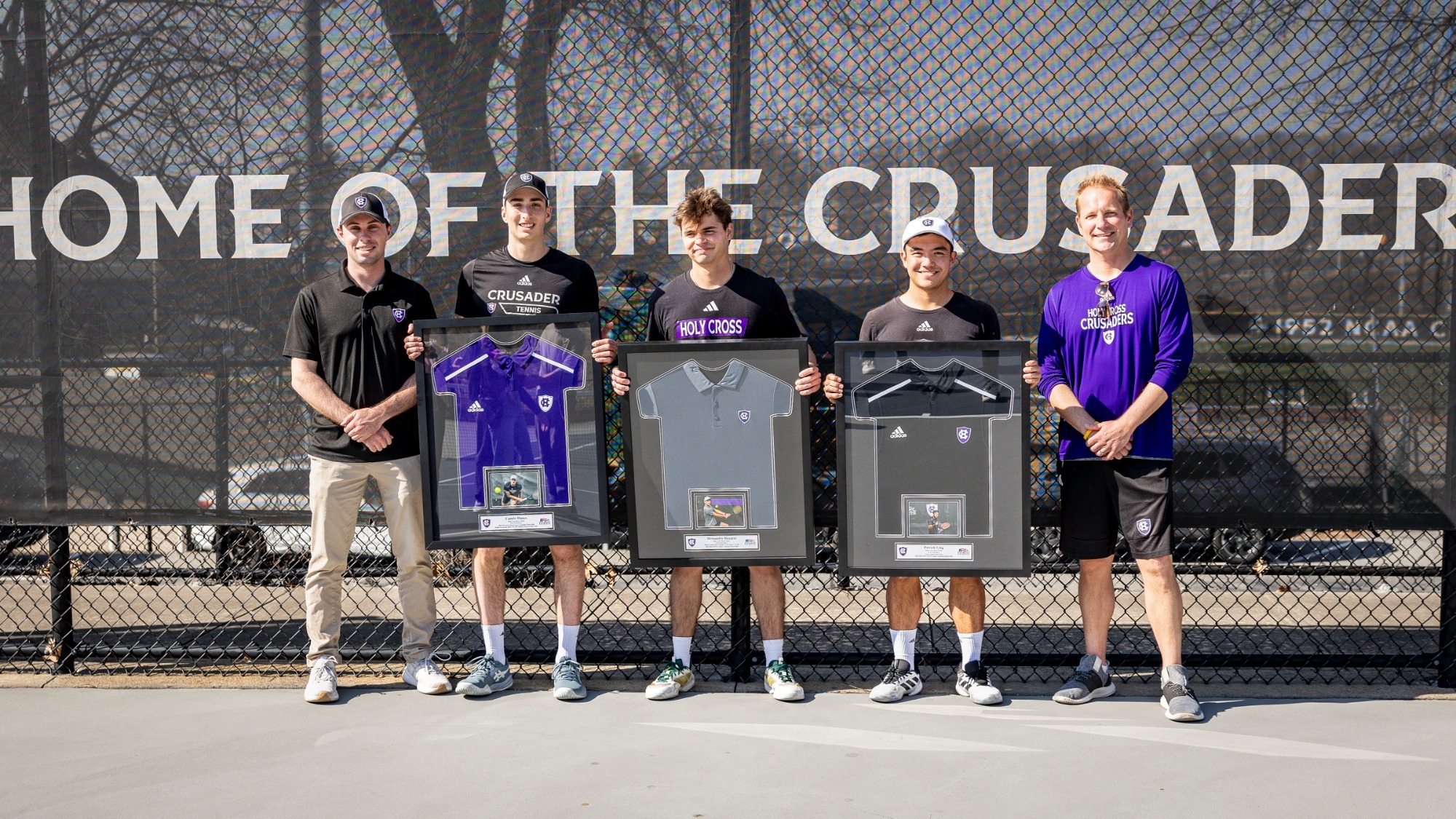 Holy Cross Men's Tennis Senior Day