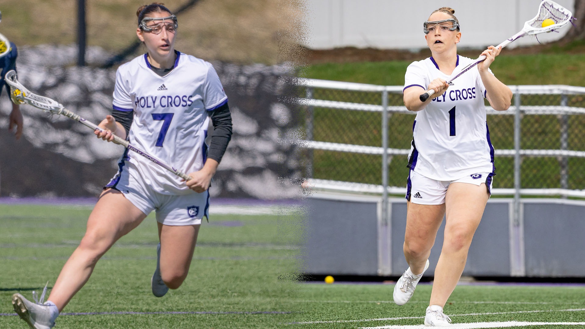 Racheli Levy-Smith and Kate Avitabile in action