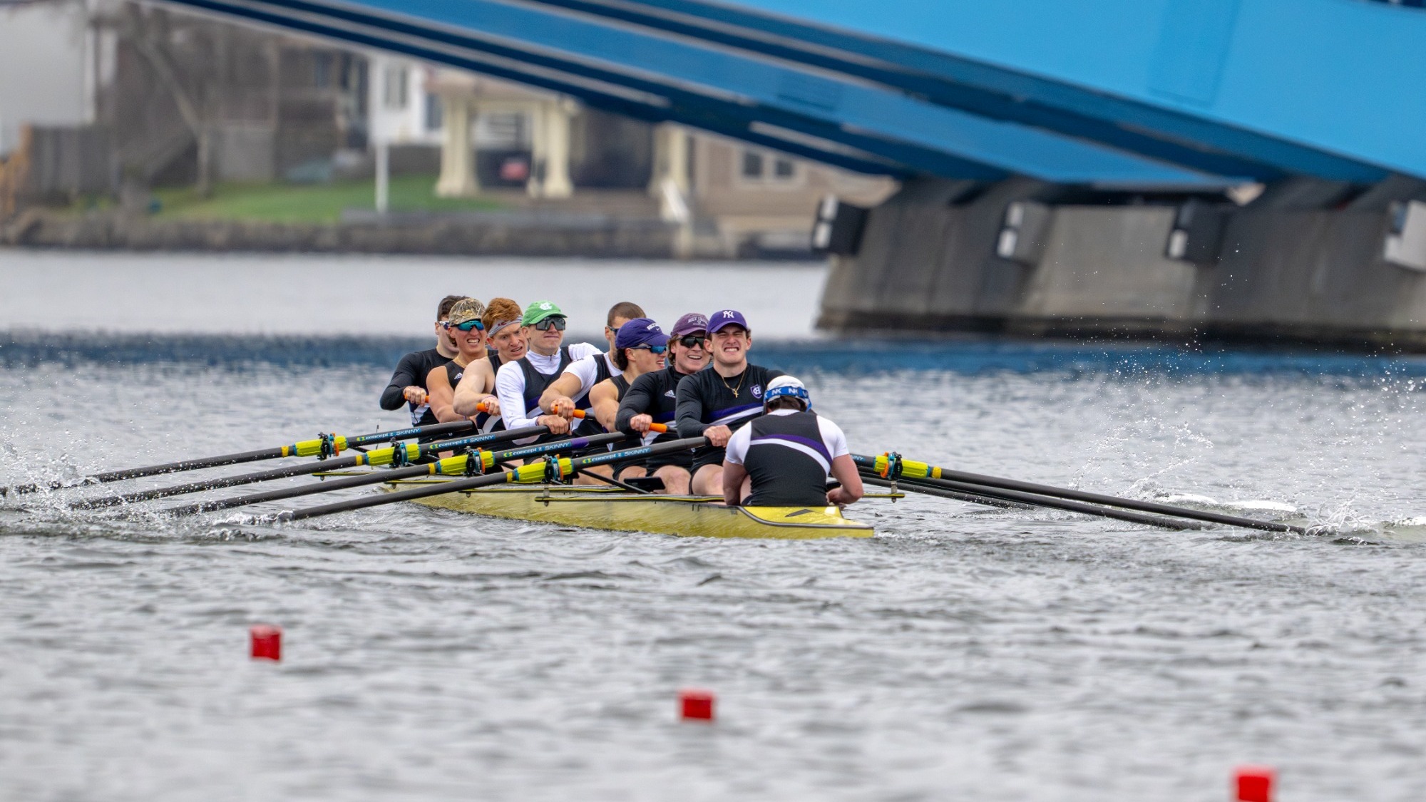 Men's rowing second varsity 8+