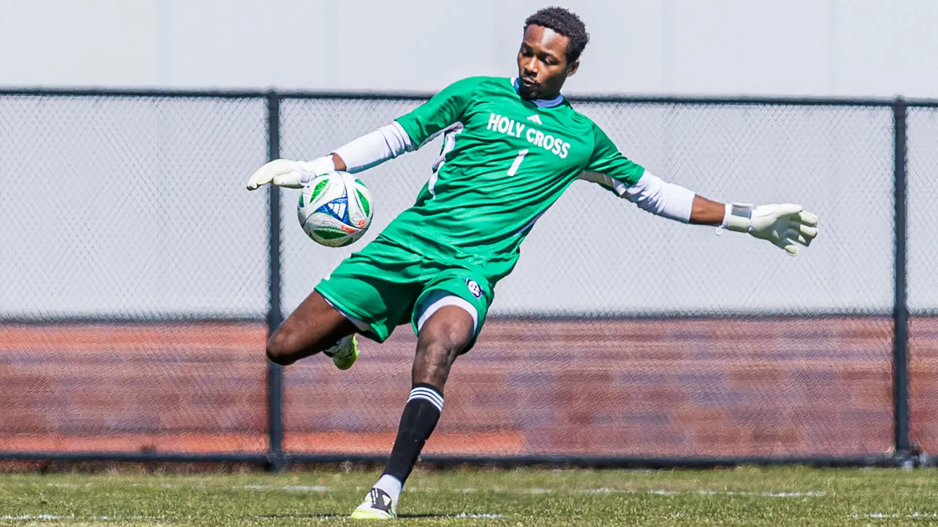 Mateo Buyu during the game game against Rhode Island.