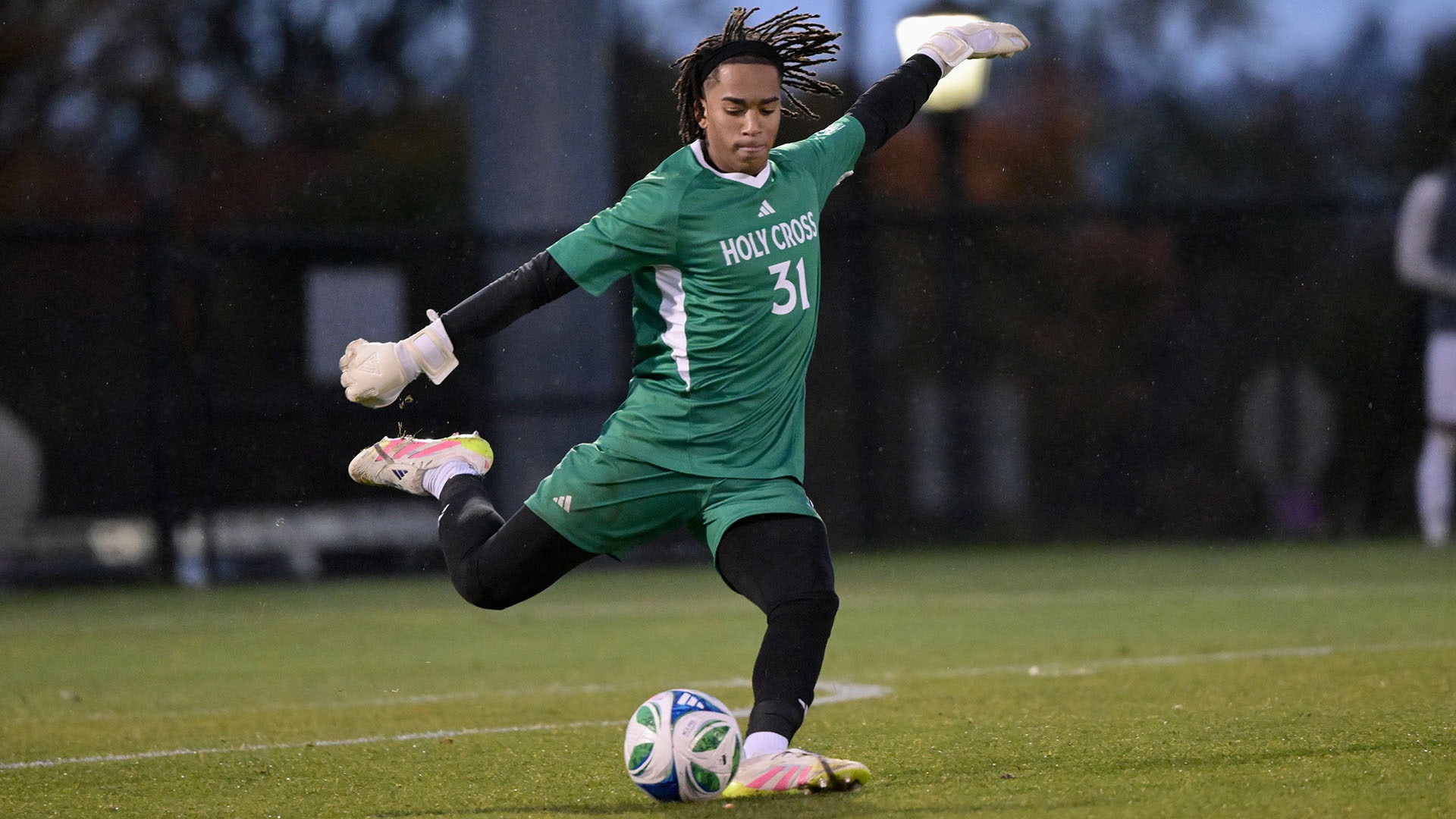 John Smith during the game against American