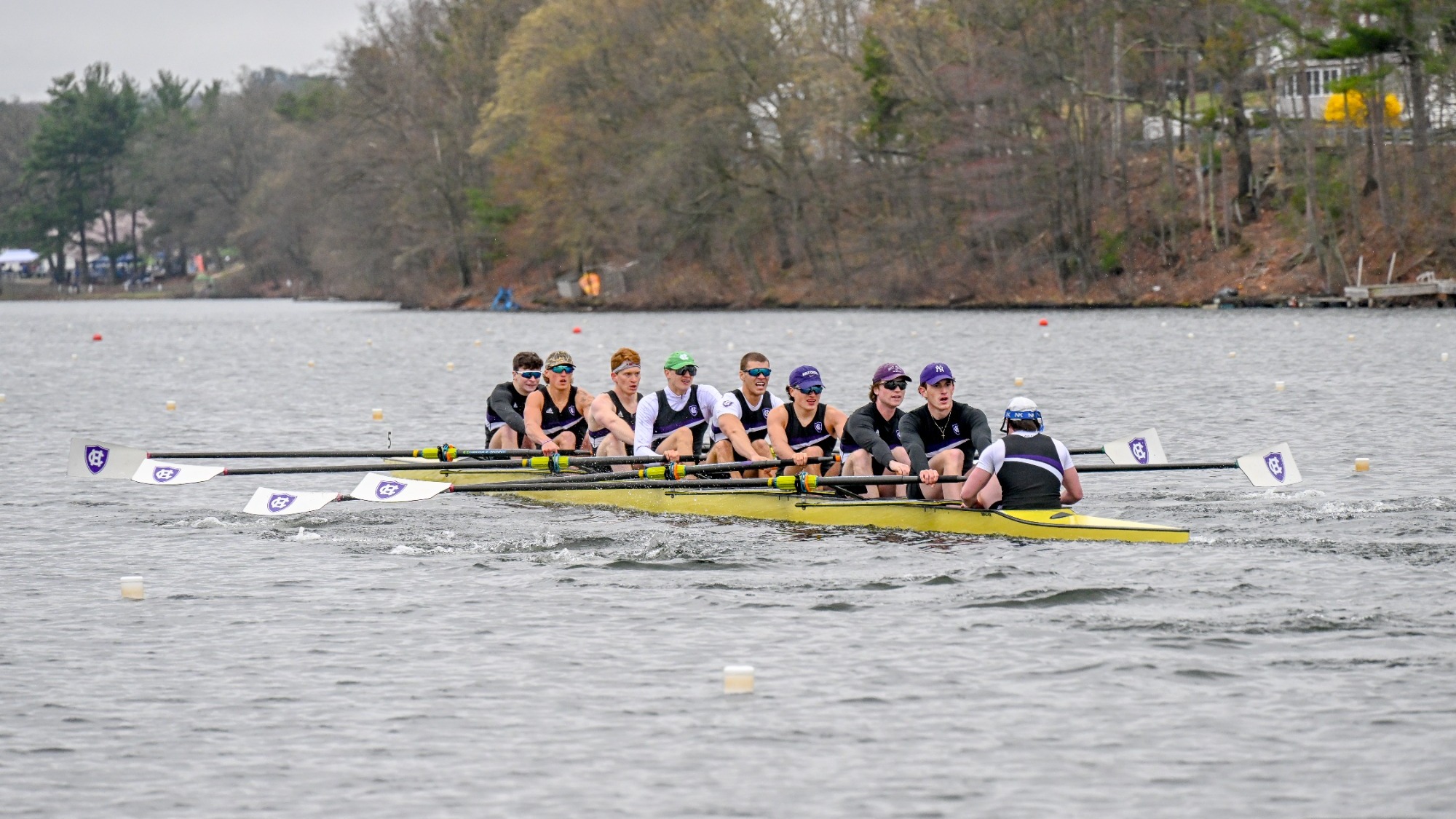 Men's rowing second varsity 8+