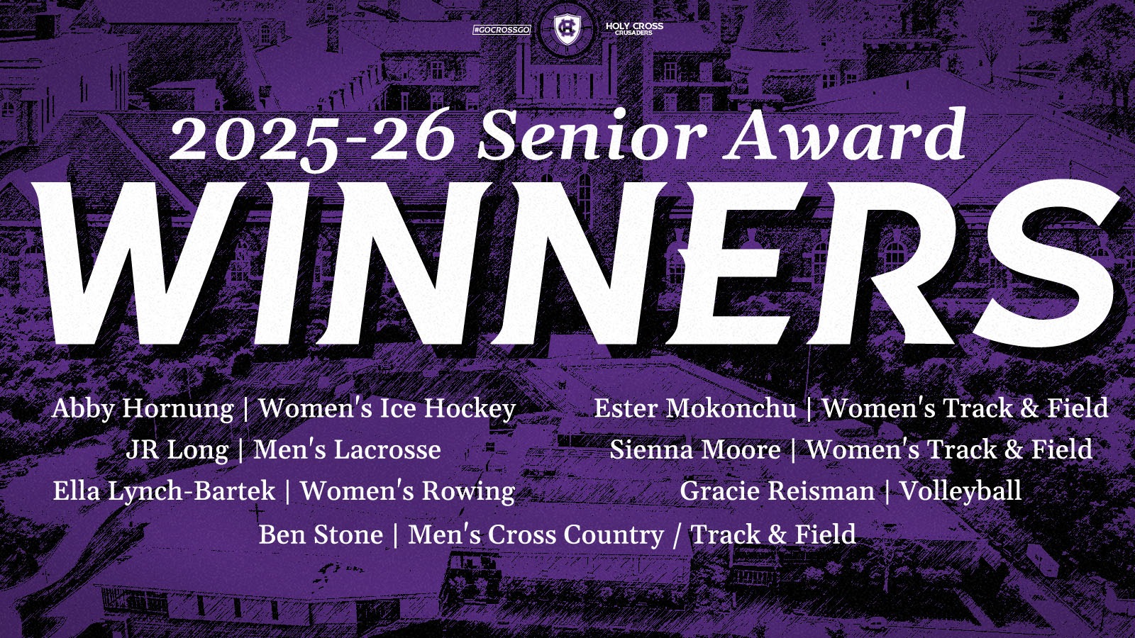 2025-26 Senior Award Winners