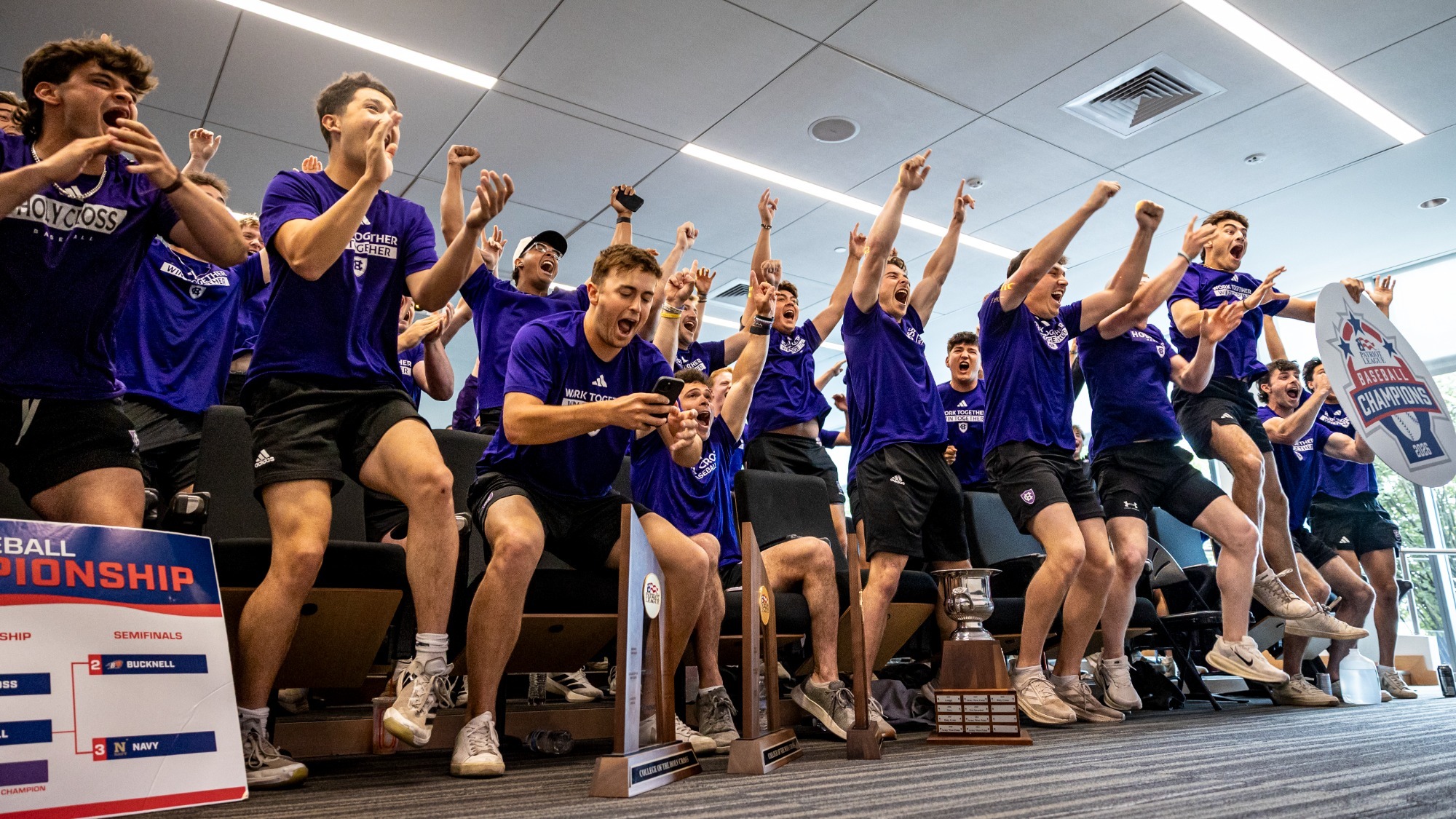 Holy Cross Baseball Reacts to Selection Show