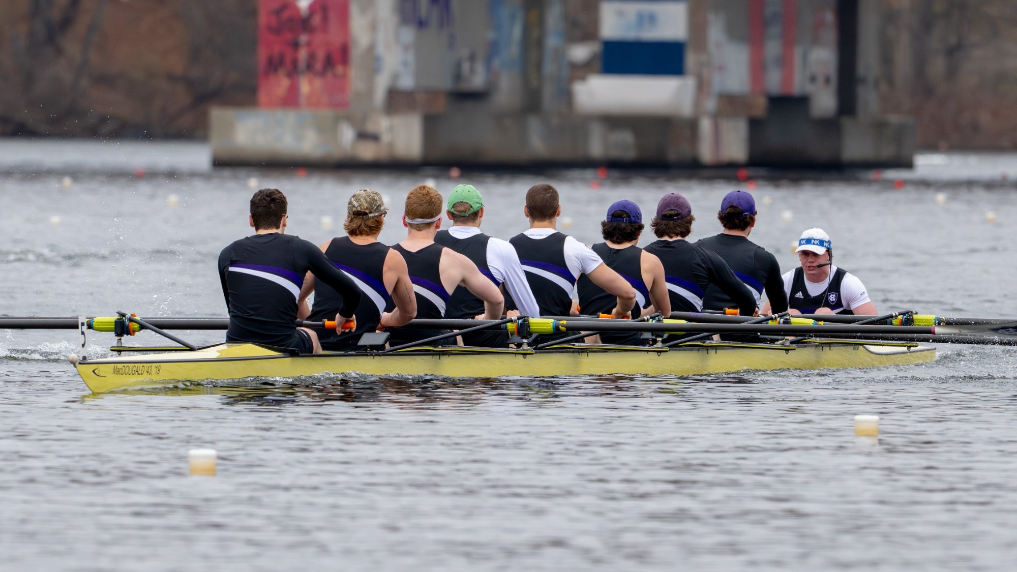 men's rowing second varsity 8+
