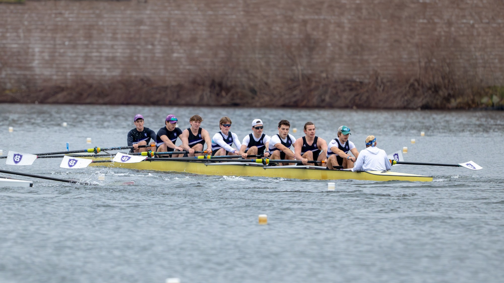 Men's rowing third varsity 8+