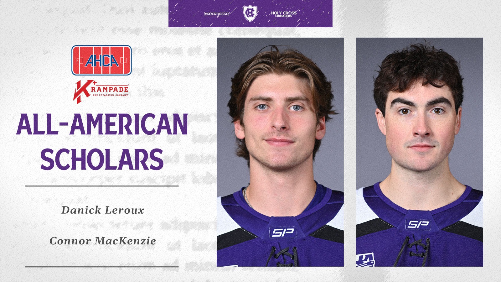 Men's Ice Hockey All-American Scholars