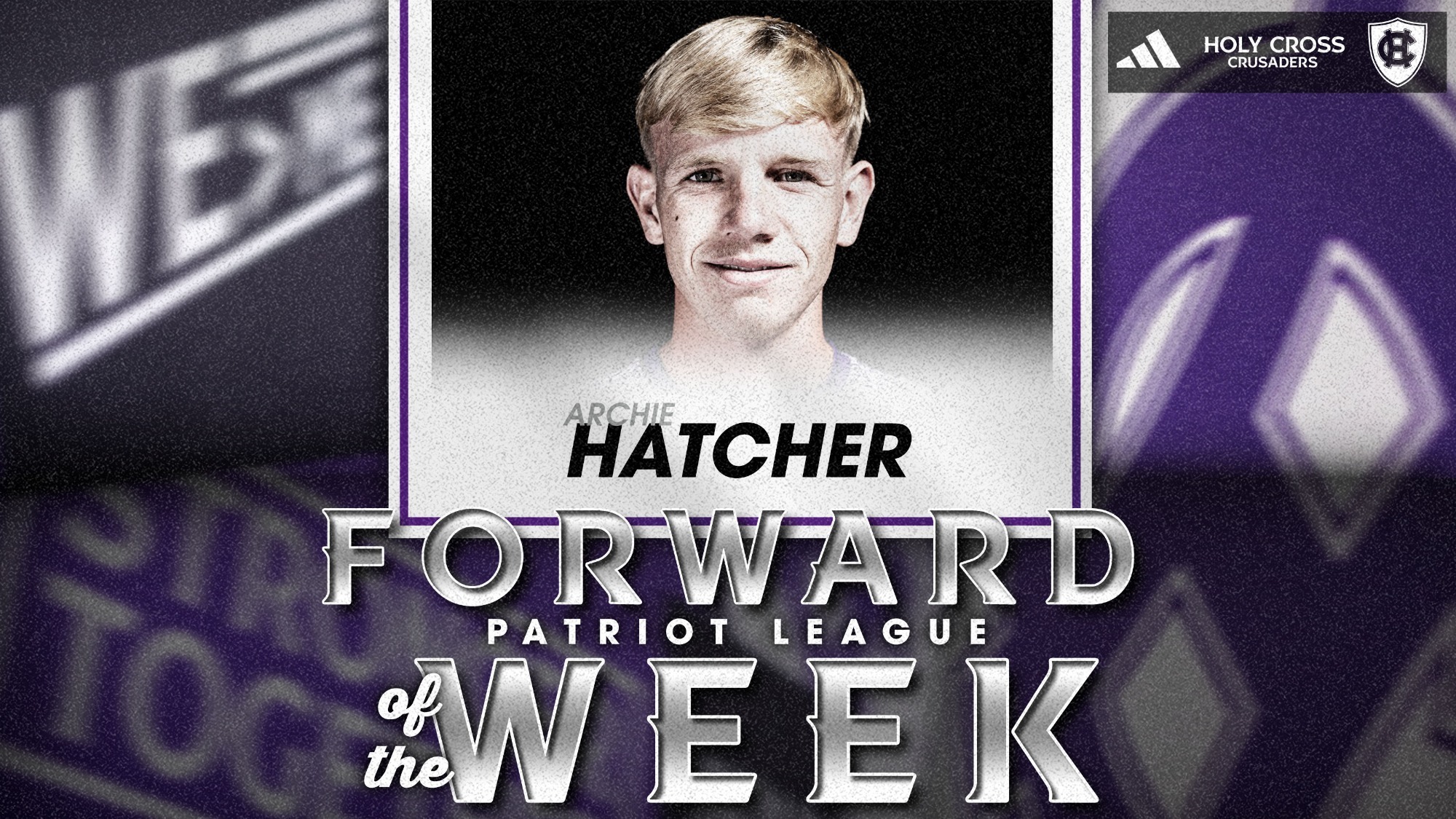 Archie Hatcher, Patriot League Forward of the Week