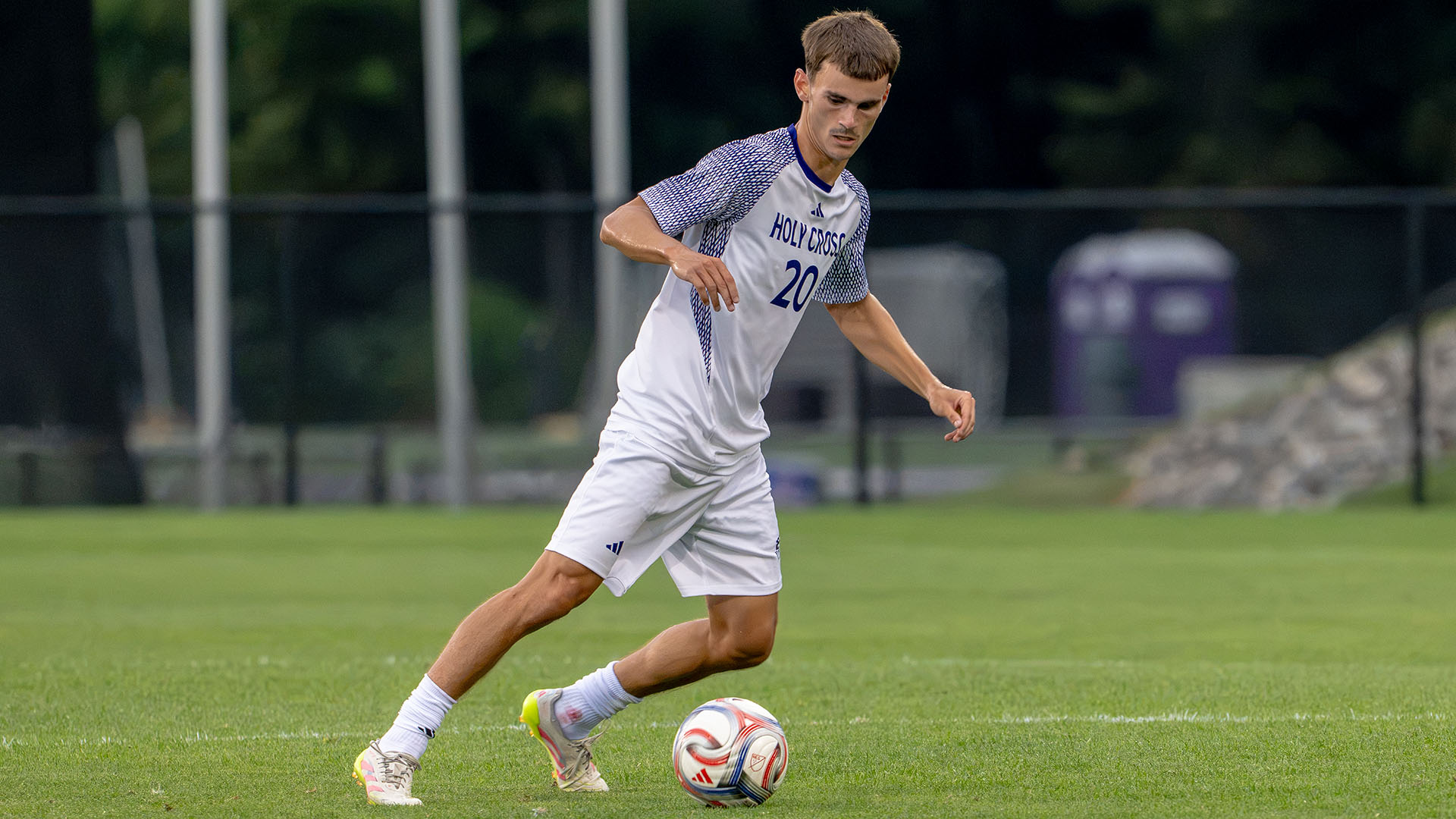Jeb Snead in action against Northeastern