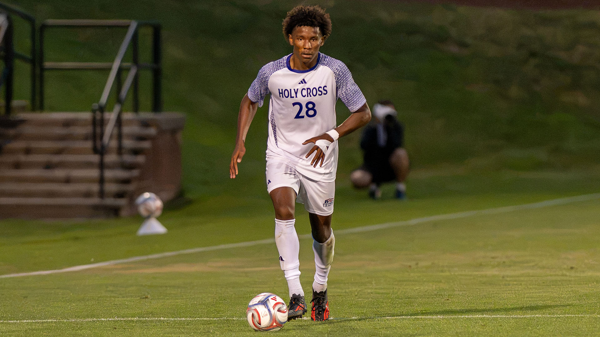 Peter Borges in action against Northeastern