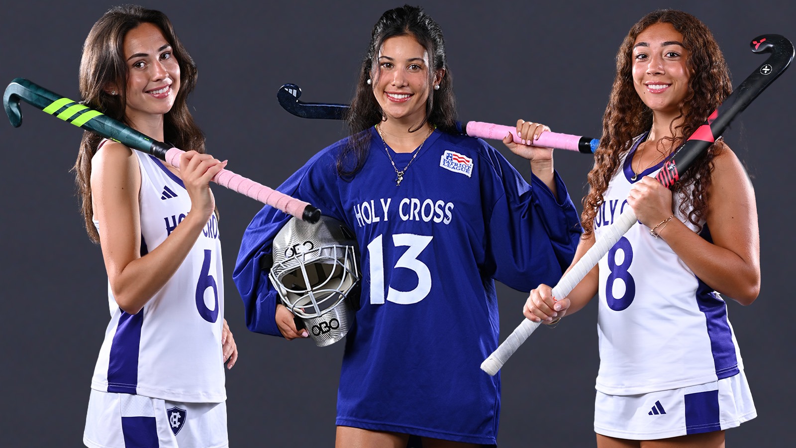 Holy Cross senior midfielder Maguire Sturgis, junior goalkeeper Mia McCloskey, and freshman forward Marianna MacLean were named to the 2026 NFHCA Division I Watchlist, as announced by the NFHCA on Thursday.