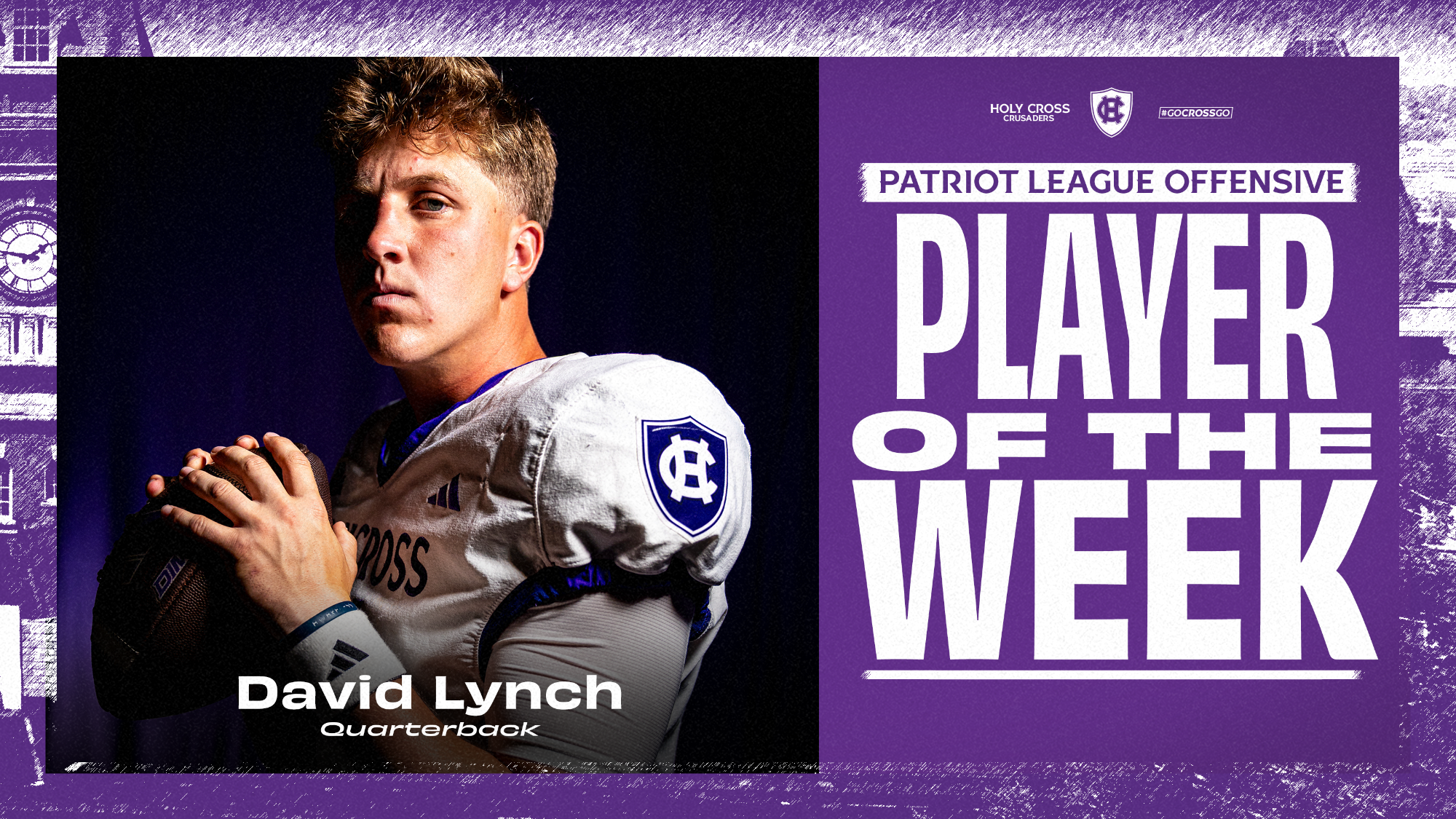 Lynch Patriot League Offensive Player of the Week