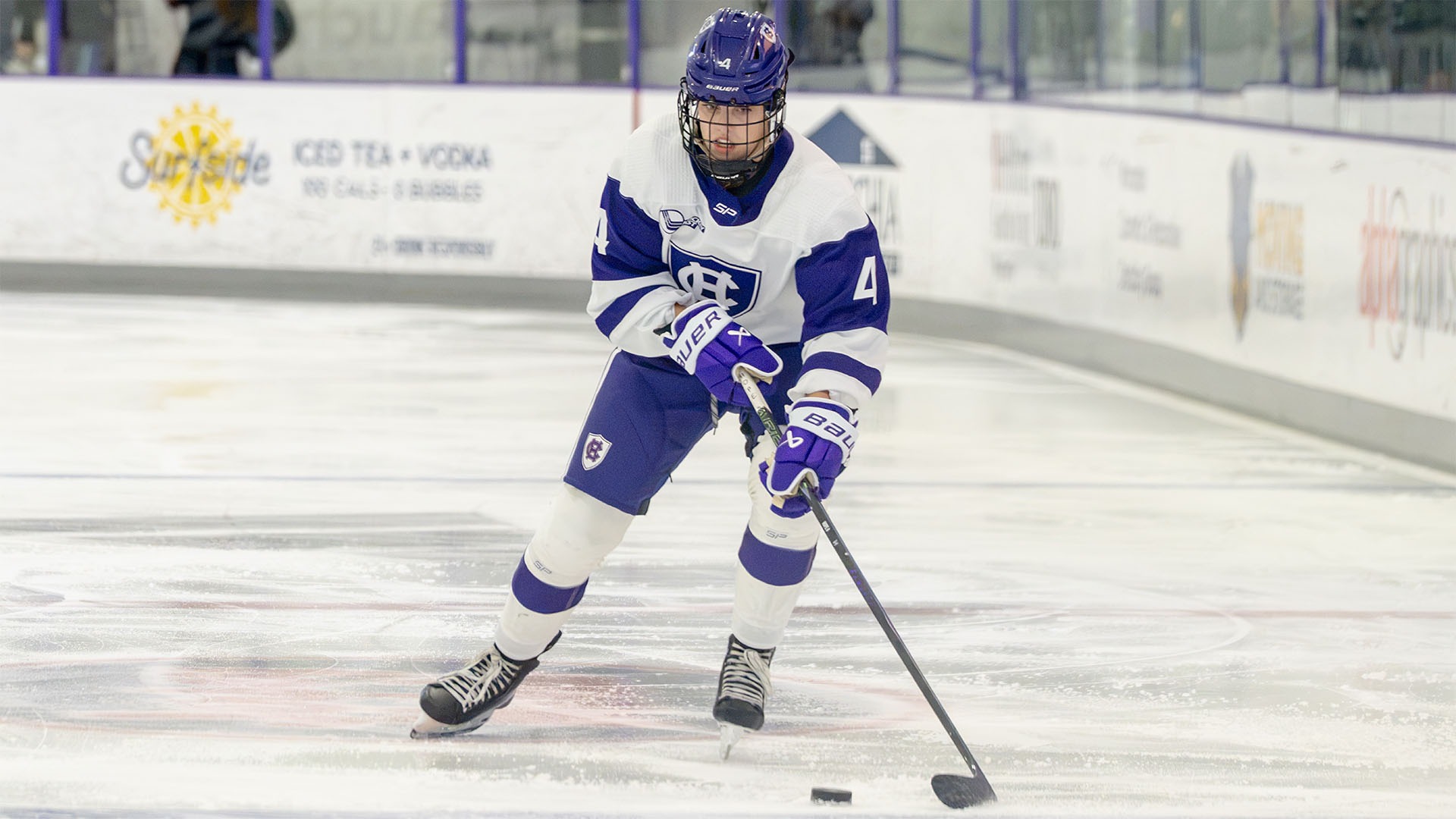 Kenzee Hope in action against Delaware
