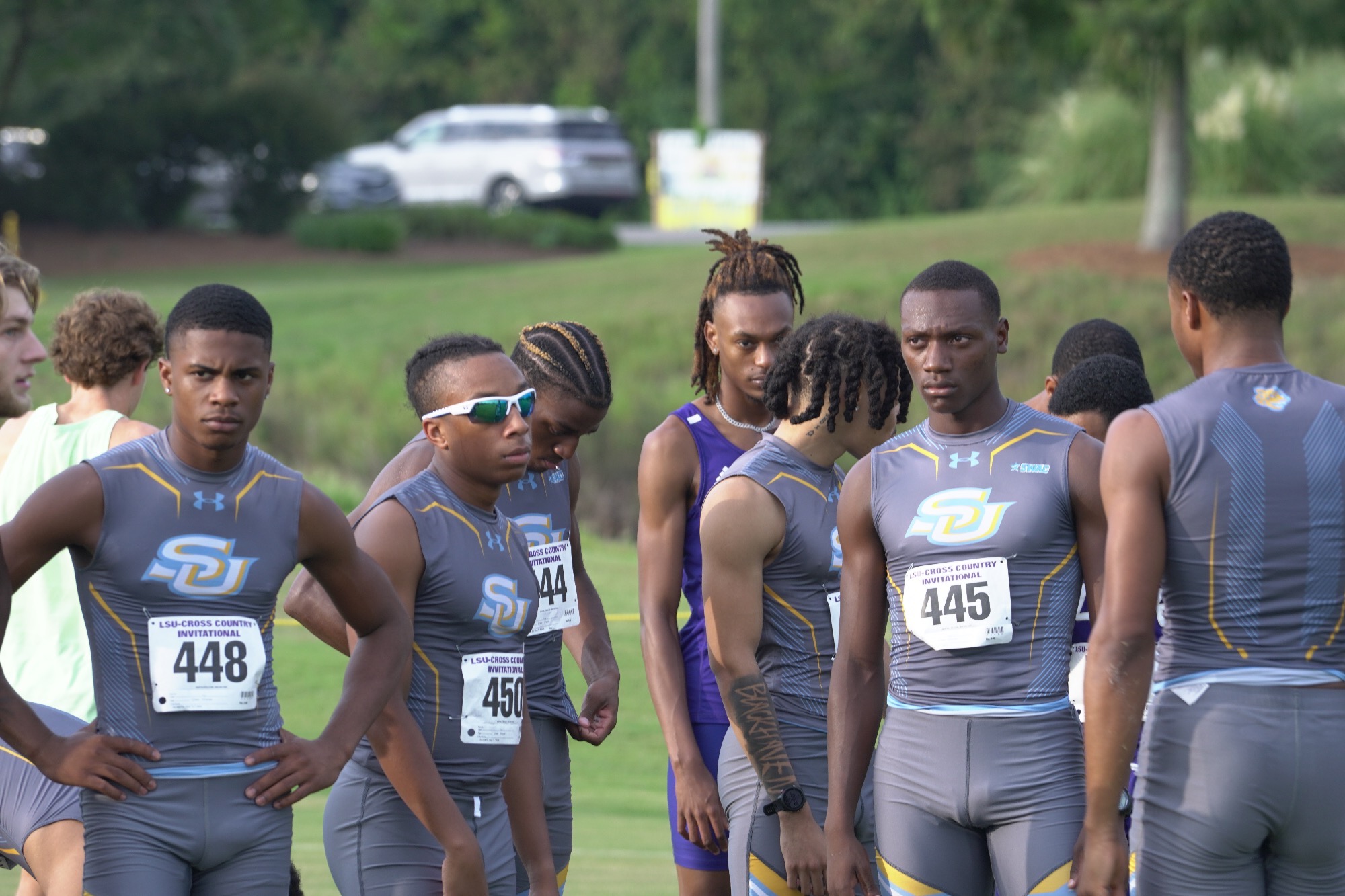 Cross Country Men at LSU 2023 