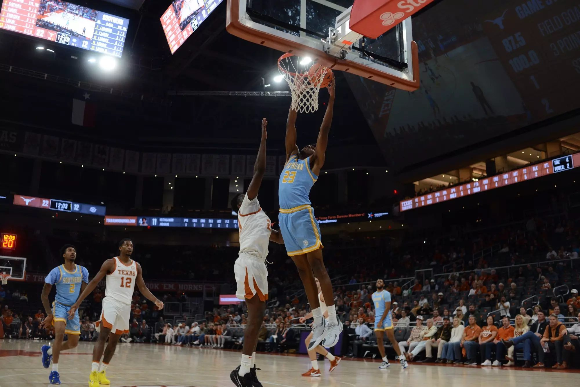 #23 Terrance Dixon Dunk at Texas 