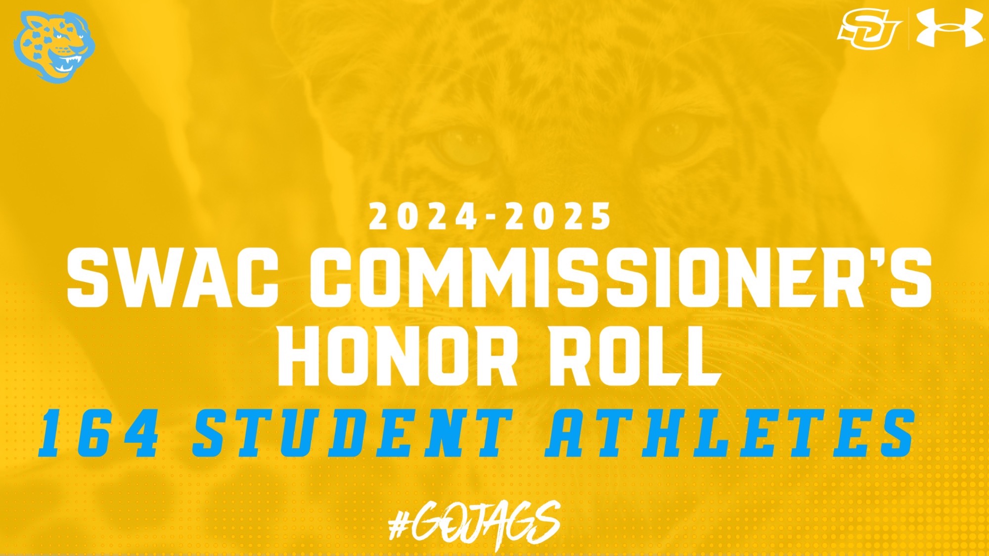 164 Student Athletes 2024-25 SWAC Honor Roll