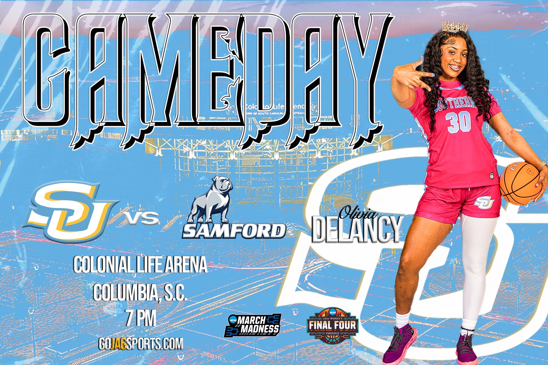 Liv vs Samford NCAA Tournament